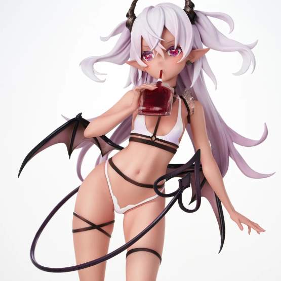 Dusky-Skinned Vampire Yoru-chan Illustration by Yukimiya Yuge (Original Character) PVC-Statue 28cm Eigtheen 