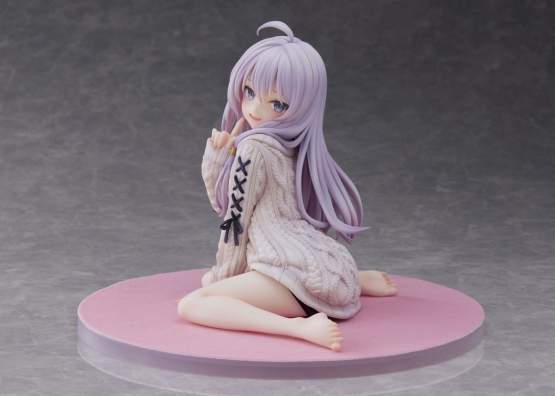 Elaina Knit One-piece Dress Version (Wandering Witch: The Journey of Elaina) PVC-Statue 1/7 15cm FuRyu 