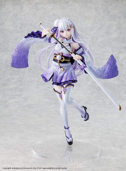 Emilia Combat Outfit Version (Re:ZERO Starting Life in Another World) PVC-Statue 1/7 24cm Kadokawa 