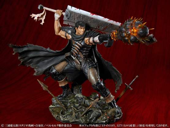 Gut Black Swordsman Version (Berserk) PVC-Statue 26cm Medicos Entertainment 