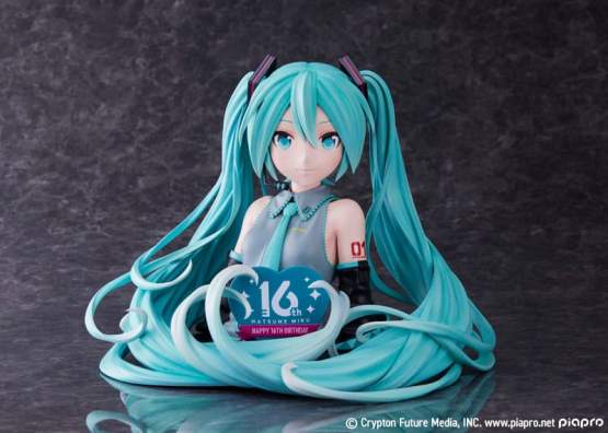 Hatsune Miku 16th Anniversary (Hatsune Miku) PVC-Büste 25cm FuRyu 