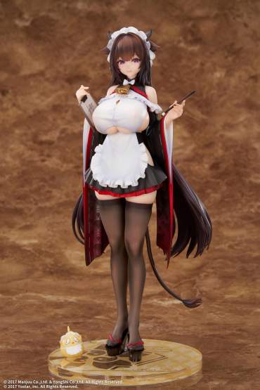 Kashino Tsumazuki Trouble Maid Version (Azur Lane) PVC-Statue 1/7 26cm elegant 