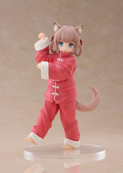 Kinako Nyang fu Version (My Cat Is a Kawaii Girl Palette Dress-Up Collection) PVC-Statue 1/6 15cm Golden Head 