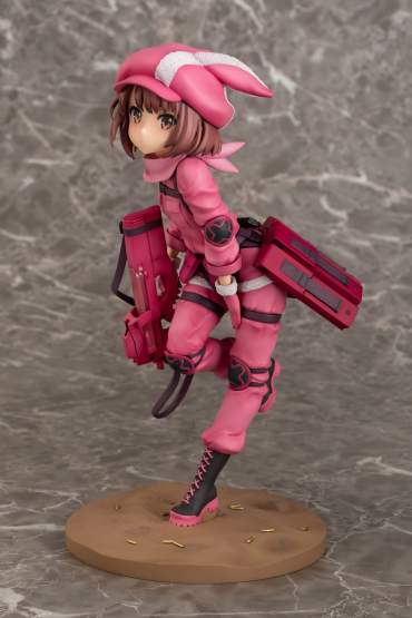 Llenn Desert Bullet Version re-run (Sword Art Online Alternative Gun Gale Online) PVC-Statue 1/7 22cm PLUM 