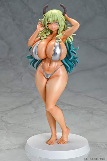 Lucoa Bikini Style Suntan Version (Miss Kobayashi's Dragon Maid) PVC-Statue 1/7 26cm Q-Six 