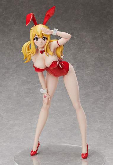 Lucy Heartfilia Bare Leg Bunny Version (Fairy Tail) PVC-Statue 1/4 41cm FREEing 