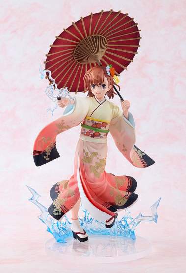 Mikoto Misaka Furisode Kimono Version (A Certain Scientific Railgun T) PVC-Statue 1/7 28cm Kadokawa 