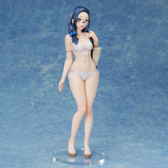Myopic Sister Date-chan Swimsuit Version (92M Illustration) PVC-Statue 26cm Sentinel 