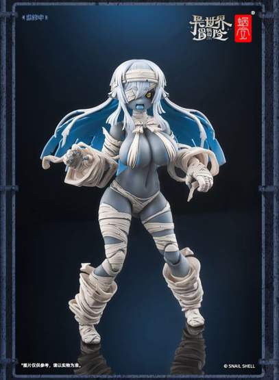RPG-03 Zombie Girl Grisa (Original Character) Actionfigur 15cm Snail Shell 