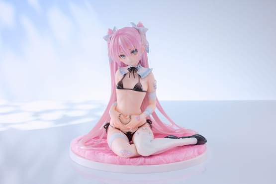 Rurudo Hatsune Thumb Cuffs Version (Original Character) PVC-Statue 1/6 15cm Pink Charm 