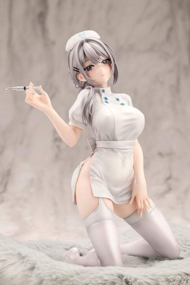 Saotome Shino Nurse Version Illustration by Minori Chigusa (Original Character) PVC-Statue 1/7 17cm Kotobukiya 