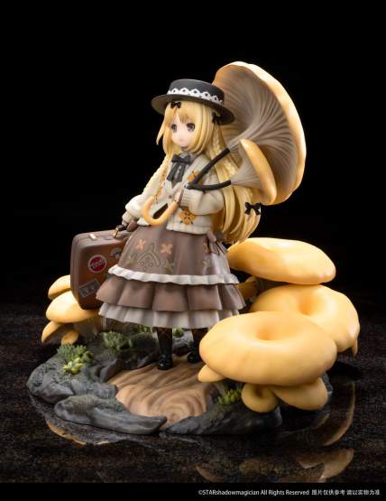 Serie No.3 Pleurotus Citrinopileatus (The Mushroom Girls) PVC-Statue 1/1 24cm Reverse Studio 