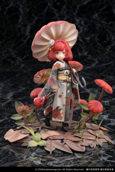 Serie No.6 Marasmius Haematocephalus (The Mushroom Girls) PVC-Statue 1/1 23cm Reverse Studio 