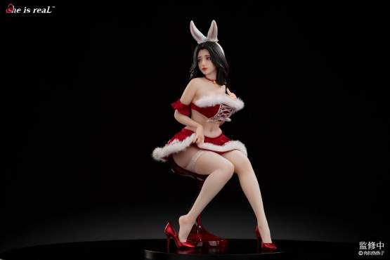 She is real Rou Kou Re Re Zi (Original Character) PVC-Statue 1/5 33cm BearPanda 