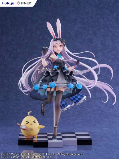 Shimakaze The White Rabbit of Wonderland Version (Azur Lane) F:NEX PVC-Statue 1/7 30cm FuRyu 