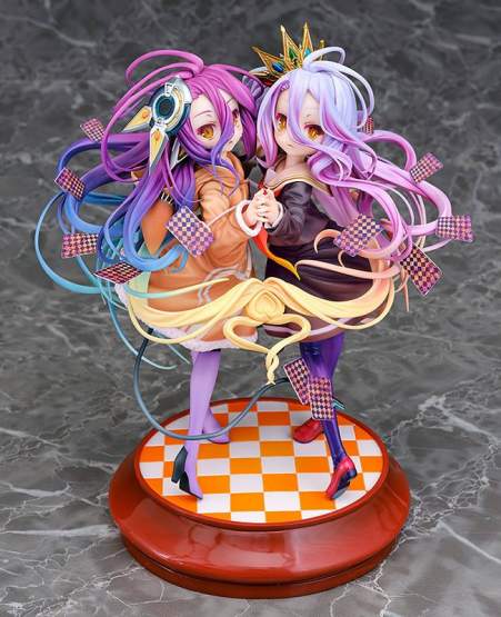 Shiro & Schwi (No Game No Life) PVC-Statue 1/7 22cm Phat Company 