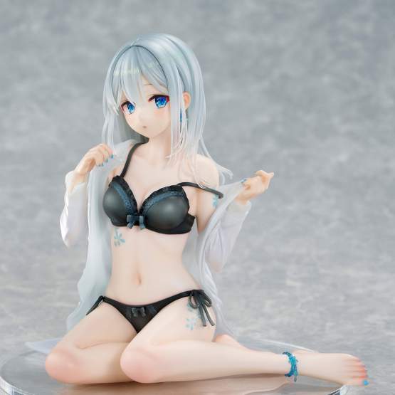 Silver-Haired Girl Sky Blue Morning Special Outfit Version by Fuumi Illustration (Original Character) PVC-Statue 1/7 16cm Union Creative 