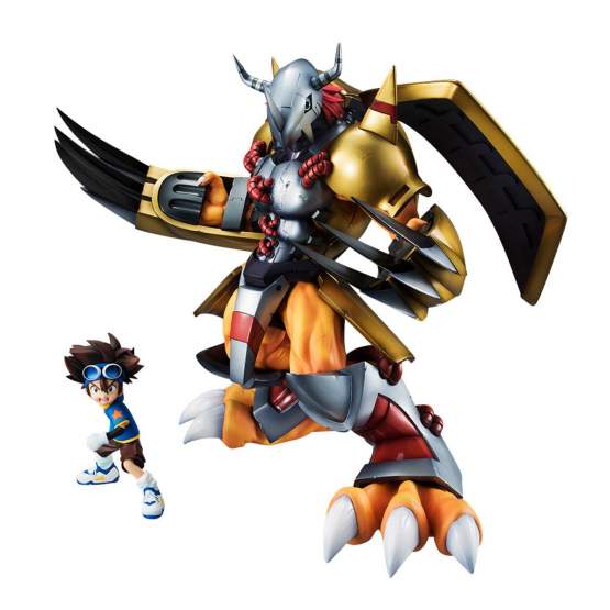 Wargreymon & Tai re-run (Digimon Adventure) G.E.M. PVC-Statue 25cm Megahouse 