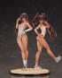 Adult Yukikaze and Young Yukikaze Swimsuits Version (Taimanin RPG) PVC-Statuen-Set 1/6 28cm Magi Arts 
