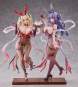 Cheongsam Bunny Yuri & Stella (Moehime Union) PVC-Statue 1/4 45cm BINDing 