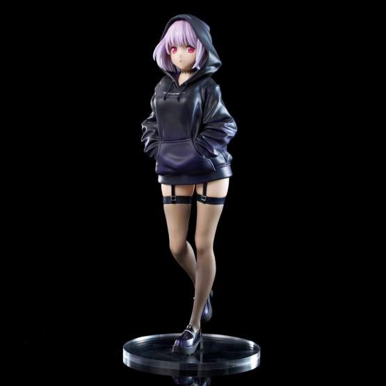 Akane Shinjo (Gridman Universe) Zozo Black Collection PVC-Statue 23cm Union Creative 