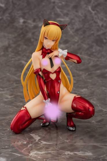 Ban! Nekomusume Maoniang Enamel Red Version (Queen Ted Illustrator Collection) PVC-Statue 1/6 19cm Queen Ted 