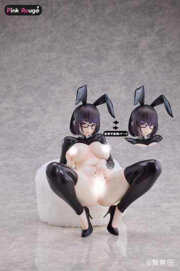 Bunny Girl Mumuta by Kedama Tamano (Original Character) PVC-Statue 1/6 21cm Pink Rouge 