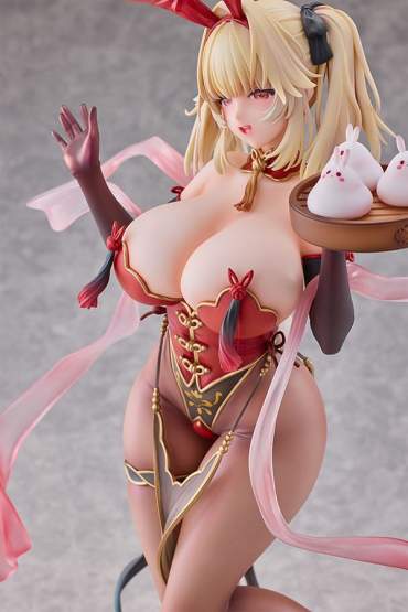 Cheongsam Bunny Stella (Moehime Union) PVC-Statue 1/4 45cm BINDing 