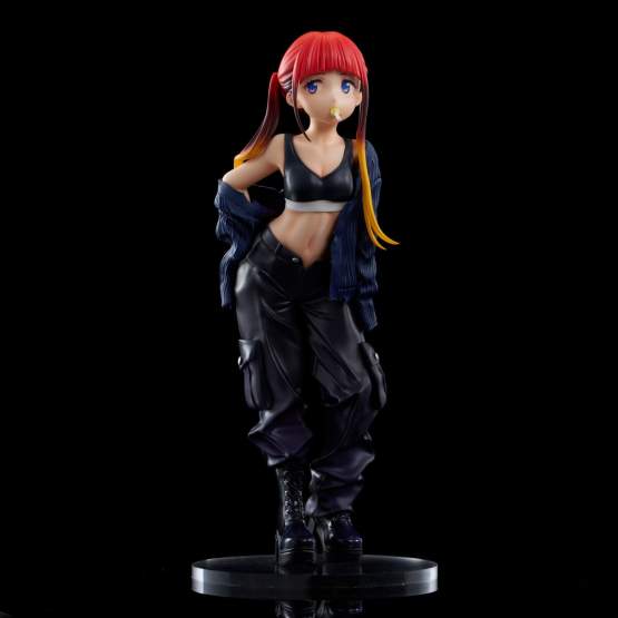 Chise Asukagawa (Gridman Universe) Zozo Black Collection PVC-Statue 21cm Union Creative 