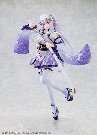 Emilia Combat Outfit Version (Re:ZERO Starting Life in Another World) PVC-Statue 1/7 24cm Kadokawa 