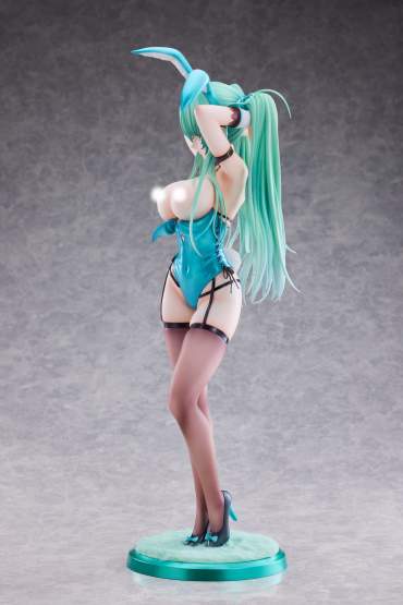 Green Twin Tail Bunny-chan (Original Character) PVC-Statue 1/6 43cm PartyLook 