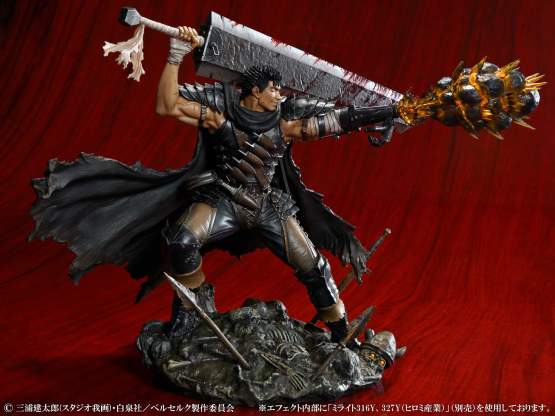 Gut Black Swordsman Version (Berserk) PVC-Statue 26cm Medicos Entertainment 