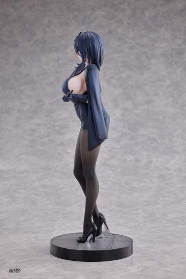Ishimi Yokoyama Black One-piece Dress Version illustration by Bara (Original Character) PVC-Statue 1/6 28cm Hanabee 