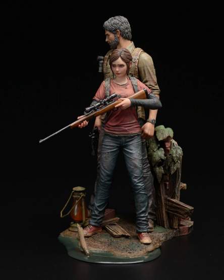 Joel & Ellie (The Last of Us) PVC-Statue 1/9 19/22cm Mamegyorai 