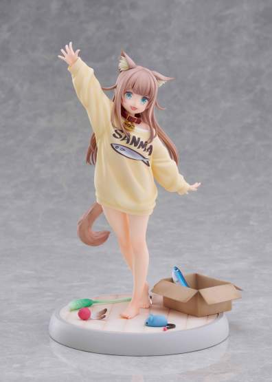 Kinako Play With Version AmiAmi Limited Edition (My Cat Is a Kawaii Girl) PVC-Statue 1/6 21cm Golden Head 