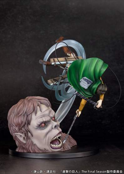 Levi vs Beast Titan Version (Attack on Titan) PVC-Statue 1/7 28cm Proof 