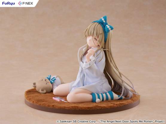 Mahiru Shiina Relax Version (The Angel Next Door Spoils Me Rotten) F:Nex PVC-Statue 1/7 14cm FuRyu 