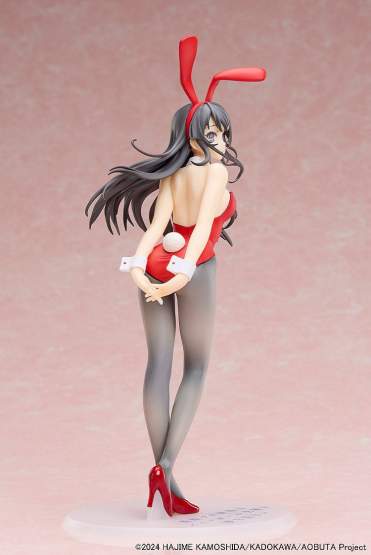 Mai Sakurajima Red Bunny Girl Version (Rascal Does Not Dream of Bunny Girl Senpai) PVC-Statue 1/7 27cm Aniplex 