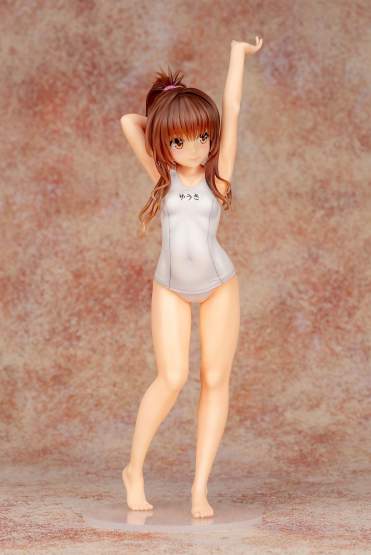 Mikan Yuuki White Swimsuit Version (To Love-Ru Darkness) PMMA (PVC-L)-Statue 1/8 19cm Fots Japan 