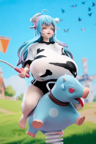 Niu Niang Illustration by renowned designer collective Wushan (Original Character) PVC-Statue 1/6 21cm BedRoom Honey 