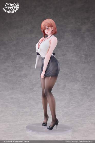 OL-chan Illustration by Udon. (Original Character) PVC-Statue 1/6 28cm Model Way 