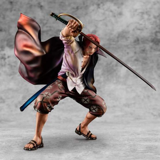 Playback Memories Red-haired Shanks (One Piece) P.O.P. PVC-Statue 21cm Megahouse 