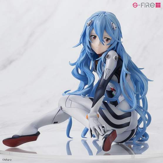 Rei Ayanami Long Hair Version (Rebuild of Evangelion) PVC-Statue 1/7 11cm SEGA 