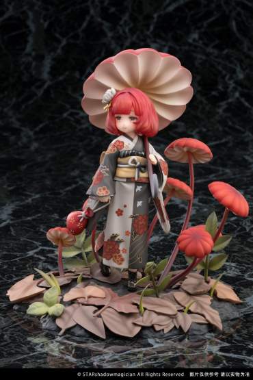 Serie No.6 Marasmius Haematocephalus (The Mushroom Girls) PVC-Statue 1/1 23cm Reverse Studio 