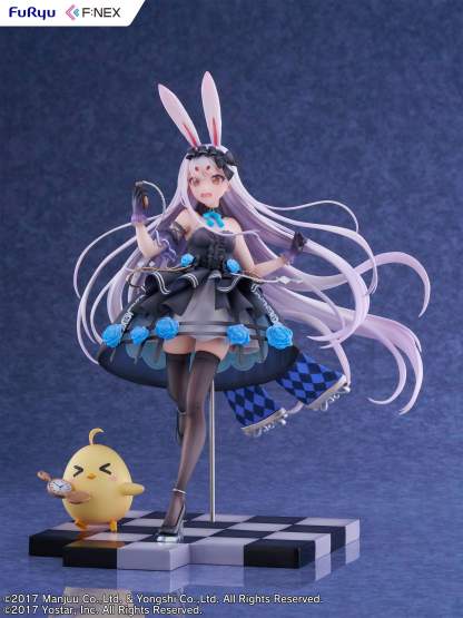 Shimakaze The White Rabbit of Wonderland Version (Azur Lane) F:NEX PVC-Statue 1/7 30cm FuRyu 
