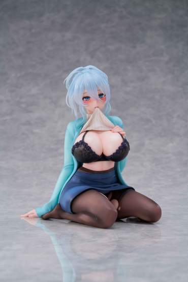 Snow Woman Yukino Mifuyu Sitting Yukino (Original Character) PVC-Statue 1/6 23cm Pure 
