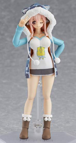 Super Sonico 'Tiger Hoodie Version' (Nitro Super Sonic) Figma-Actionfigur 14cm MaxFactory 