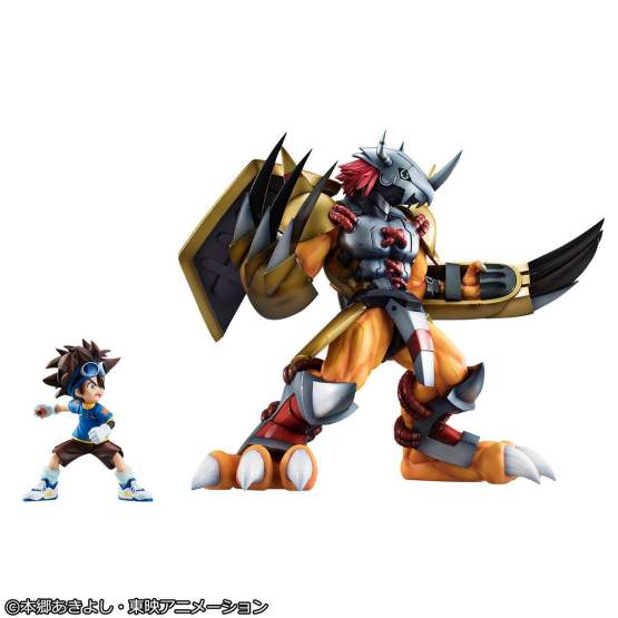 Wargreymon & Tai re-run (Digimon Adventure) G.E.M. PVC-Statue 25cm Megahouse 