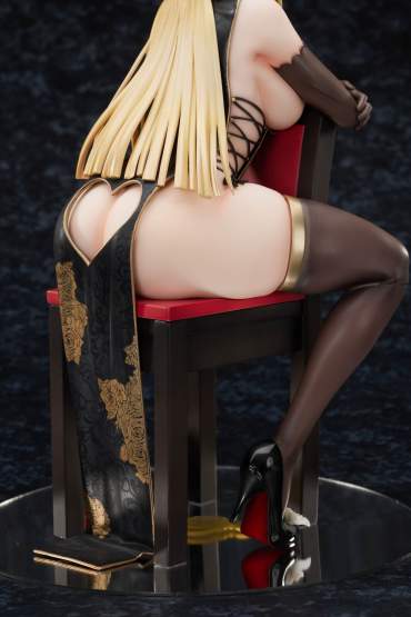 China Girl Black Version Illustrated by oekakizuki (Original Character) PVC-Statue 1/6 20cm Pure 