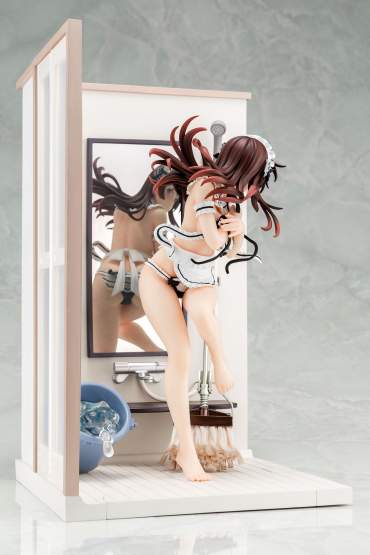 Chizuru Mizuhara Maid Bikini de cleanup (Rent-A-Girlfriend) PVC-Statue 1/6 24cm Hakoiri Musume 